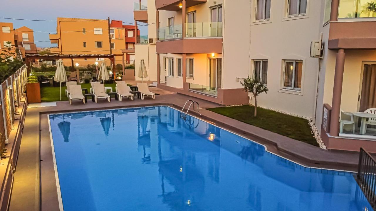 Oliva Beach Maleme Exteriör bild