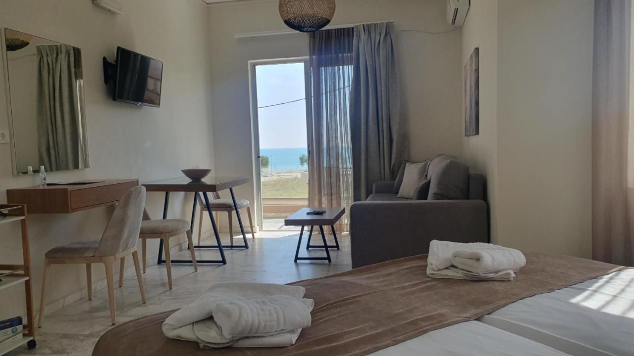 Oliva Beach Maleme Exteriör bild